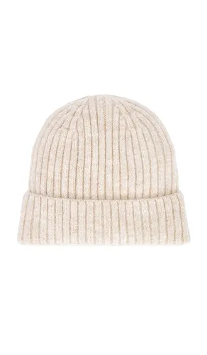 Hat Attack Key Beanie in Cream - Hat Attack - Modalova