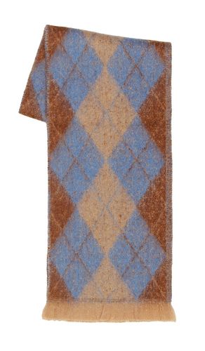 Hat Attack Argyle Scarf in Brown - Hat Attack - Modalova