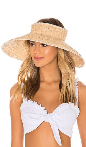 Whipstitch Roll Up Travel Visor in Tan - Hat Attack - Modalova