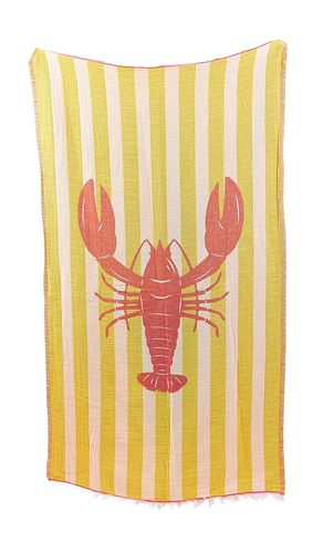 Novelty Towel in Yellow,Orange - Hat Attack - Modalova
