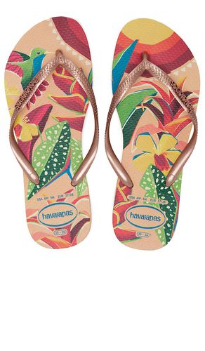 Chanclas slim tropical en color talla 35/36 en - Peach. Talla 35/36 (también en 41/42) - Havaianas - Modalova