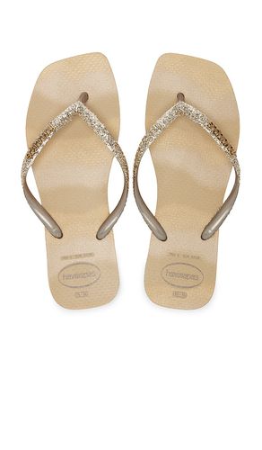 Slim Square Glitter Party Sandal in . Size 37/38, 39/40, 41/42 - Havaianas - Modalova