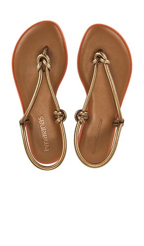 Una Acai Eur Sandal in Metallic Bronze. - size 36 (also in 37, 38) - Havaianas - Modalova