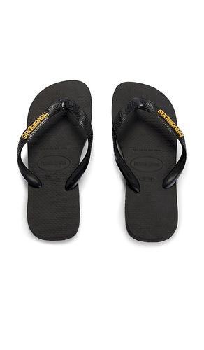 Top Logo Metallic Sandal in . Size 35/36. Also in 39/40, 41/42 - Havaianas - Modalova