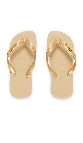 SANDALE TOP LOGO METALLIC in . Größe 37/38. Also in 41/42 - Havaianas - Modalova
