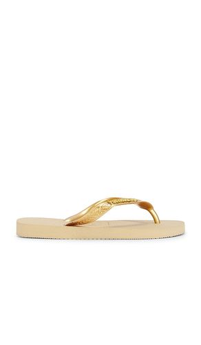 SANDALE TOP LOGO METALLIC in . Größe 37/38. Also in 41/42 - Havaianas - Modalova