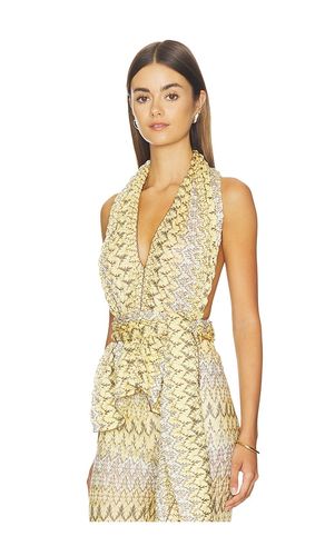 HANNE BLOCH Scarf Top in Yellow - HANNE BLOCH - Modalova