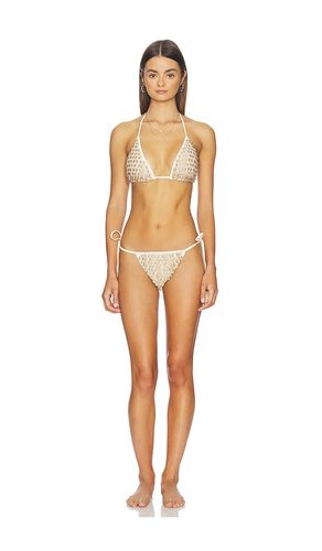 Pom Pom Bikini Set in Metallic . - size L (also in S, XL, XS) - HANNE BLOCH - Modalova