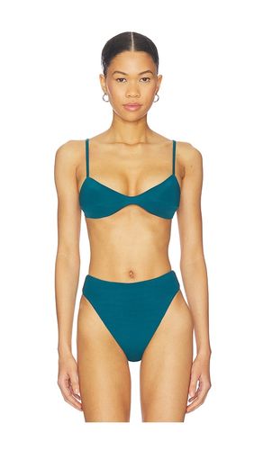 Adjustable Monica Bikini Top in Teal. - size S (also in XS) - HAIGHT. - Modalova