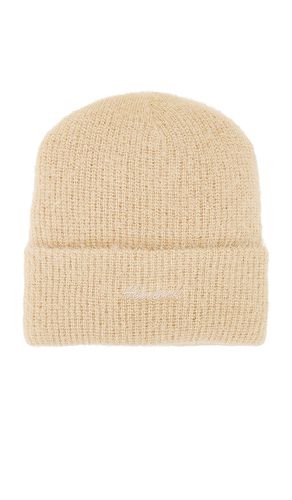 Ivy Fuzzy Beanie in Beige - Hemlock Hat Co - Modalova