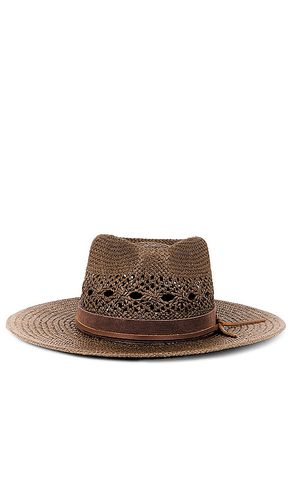 Miller Fedora Hat in Brown. - size L (also in M, S) - Hemlock Hat Co - Modalova