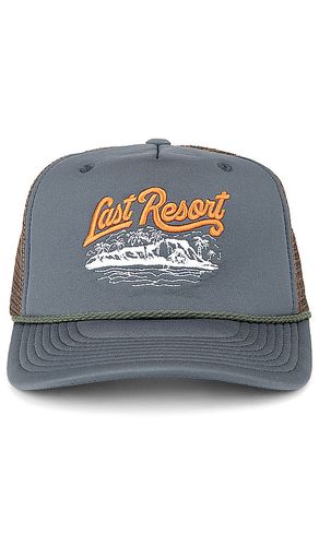 Last Resort Foam Trucker Hat in Green - Hemlock Hat Co - Modalova