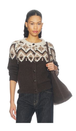 Griffin Cardi in Chocolate. - size L (also in M, S, XL, XS) - HEARTLOOM - Modalova