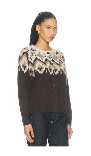 Griffin Cardi in Chocolate. - size L (also in M, S, XL, XS) - HEARTLOOM - Modalova