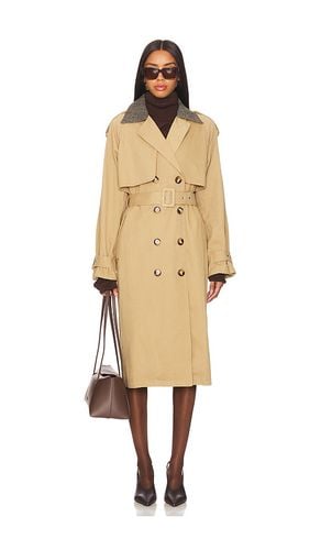 Daneela Trench Coat in Tan. - size L (also in M, S, XL, XS) - HEARTLOOM - Modalova