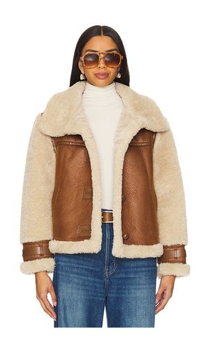 Serena Faux Fur Jacket in . Taglia M, S, XS - HEARTLOOM - Modalova