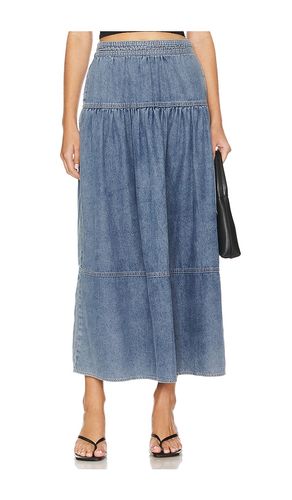 Winnie Skirt in Denim-Medium. - size M (also in S) - HEARTLOOM - Modalova