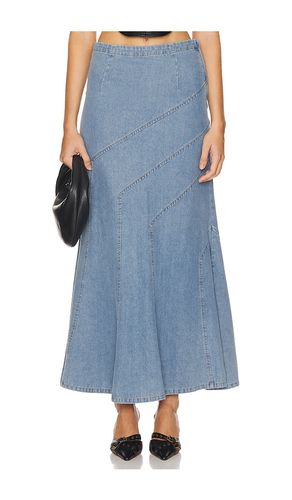 Delvine Skirt in Denim-Medium. - size L (also in M, S, XS) - HEARTLOOM - Modalova