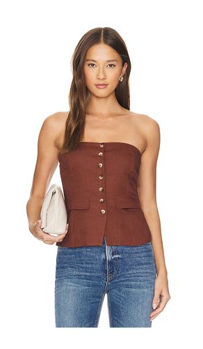 Silena Top in Brown. - size L (also in M, S, XL) - HEARTLOOM - Modalova