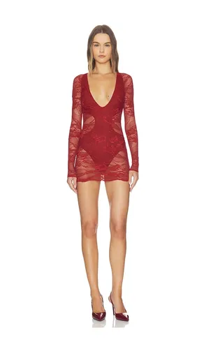 Lace Veiled Mini in . Size S. Also in XS, M, L, XL - HAELO - Modalova
