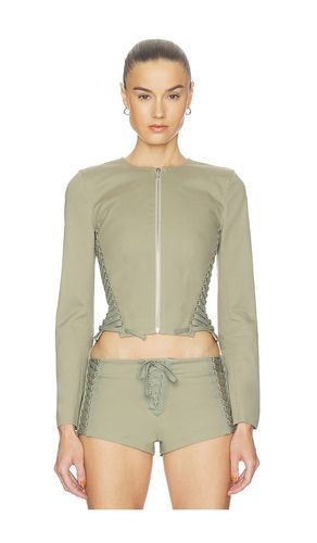 JACKE LACE-UP JACKET in . Größe S. Also in XXS, XS, M, XL - HAELO - Modalova