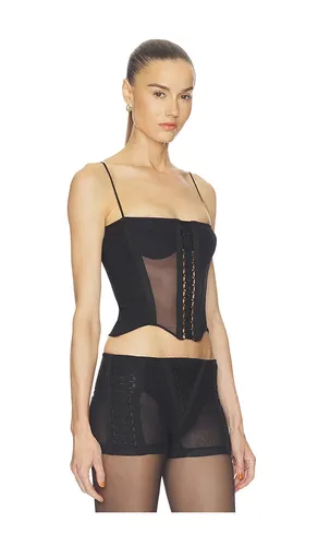 Layered Lace Up Corset Top in . Size M. Also in S, XL - HAELO - Modalova