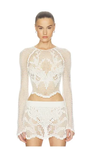 OBERTEIL CROCHET LS TOP in . Größe L. Also in M, S, XS - HAELO - Modalova