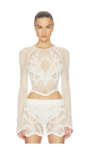 OBERTEIL CROCHET LS TOP in . Größe XS. Also in S, M, L - HAELO - Modalova