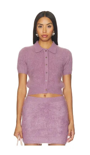 Juno Cardigan in Purple. - size XS (also in S, M) - HEVRON - Modalova