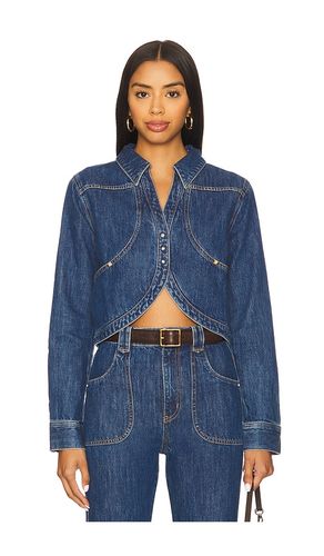Lucia Jacket in Blue. - size L (also in M, S, XL) - HEVRON - Modalova
