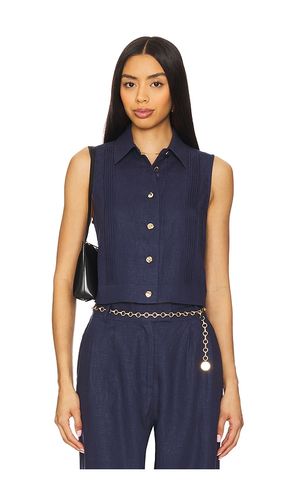 Vera Top in Navy. - size L (also in M, XL, XS) - HEVRON - Modalova