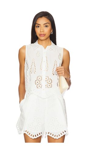 Katja Top in Eyelet in . - size L (also in M, S, XL) - HEVRON - Modalova