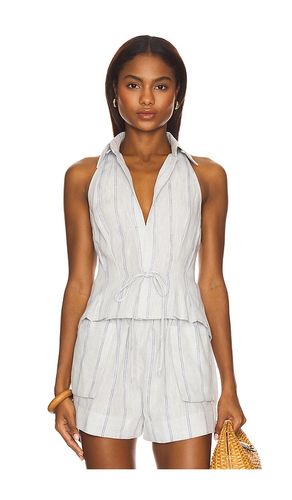 Sloan Vest in Baby Blue. - size M (also in S, XL) - HEVRON - Modalova