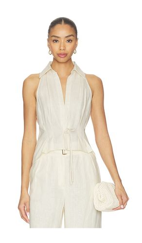 Sloan Linen Vest in . Size M. Also in S - HEVRON - Modalova