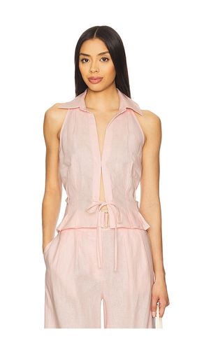 Sloan Vest in Blush. - size L (also in M, S) - HEVRON - Modalova