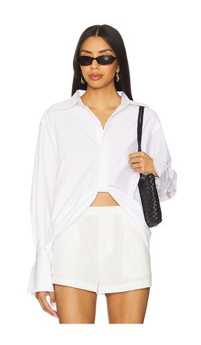 Paola Top in White. - size L (also in M, S) - HEVRON - Modalova