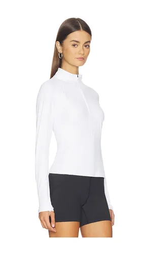 Julie Ribbed 1/4 Zip Top in . Size L. Also in M, XL - Halfdays - Modalova
