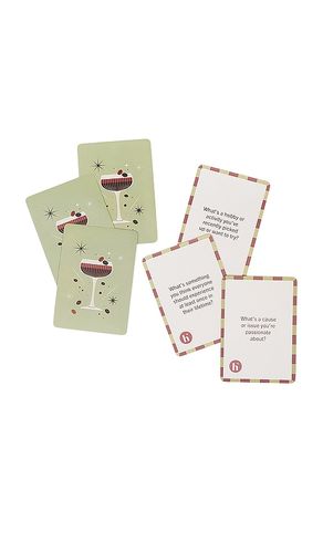 Tarjetas de conversación cocktail hour conversation cards en color multi talla all - Here's How - Modalova