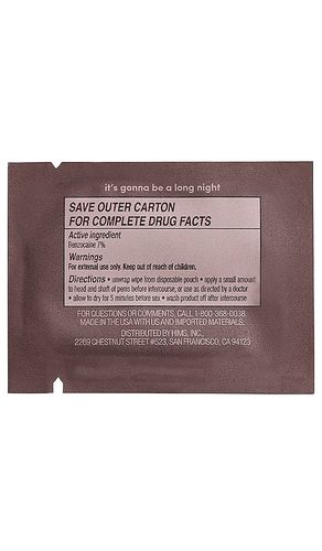 Climax Delay Wipes 12 Pack in - hims - Modalova