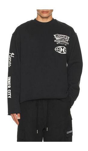 Mixed Logo Crew Neck Long Sleeve Tee in . Size S. Also in XL/1X - Honor The Gift - Modalova