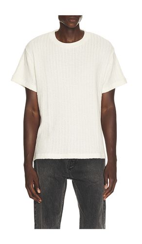 Cable Knit Tee in Cream. - size L (also in M, S, XL/1X, XXL/2X) - Honor The Gift - Modalova