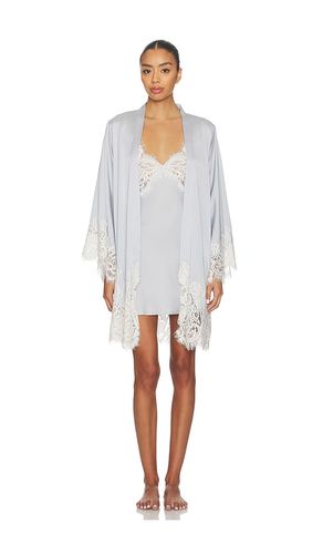 Peyton Short Robe in Blue. - size L (also in XS) - homebodii - Modalova
