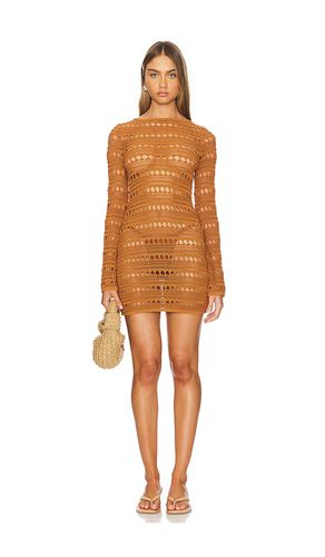 Valentina Mini Dress in Rust. - size L (also in M, S, XS) - House of Harlow 1960 - Modalova