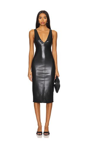 Liv Faux Leather Midi Dress in . - size L (also in M, S, XS, XXS) - House of Harlow 1960 - Modalova