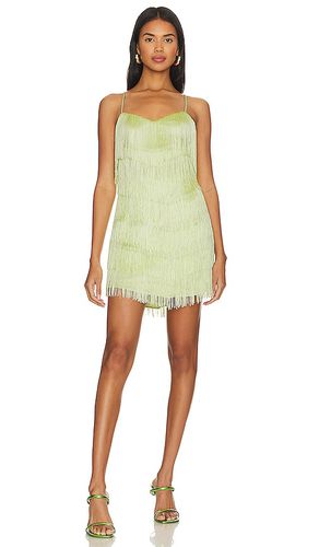 X Revolve Marquesa Fringe Mini Dress in Sage. - size M (also in S) - House of Harlow 1960 - Modalova