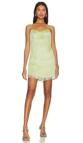 X Revolve Marquesa Fringe Mini Dress in Sage. - size M (also in S, XS, XXS) - House of Harlow 1960 - Modalova