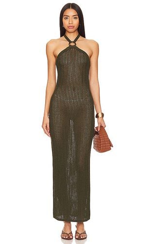 X REVOLVE Thea Mesh Maxi Dress in Army. - size L (also in M) - House of Harlow 1960 - Modalova