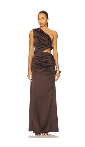 X REVOLVE Carrie Gown in Chocolate. - size L (also in M, S, XL, XS) - House of Harlow 1960 - Modalova