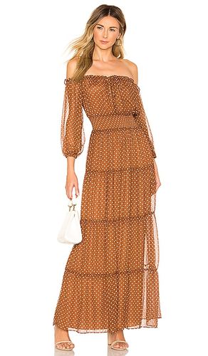 X REVOLVE Sapphire Dress in Chocolate. - size L (also in M, S, XL, XS, XXS) - House of Harlow 1960 - Modalova