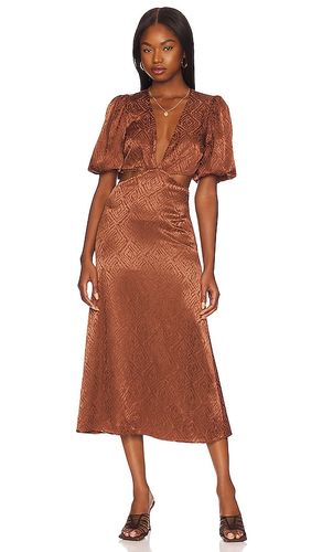 X REVOLVE Patria Midi Dress in Chocolate. - size L (also in M) - House of Harlow 1960 - Modalova